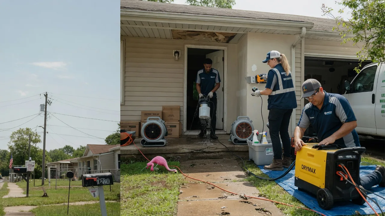Storm Damage Water Removal in Berryton, KS near me
